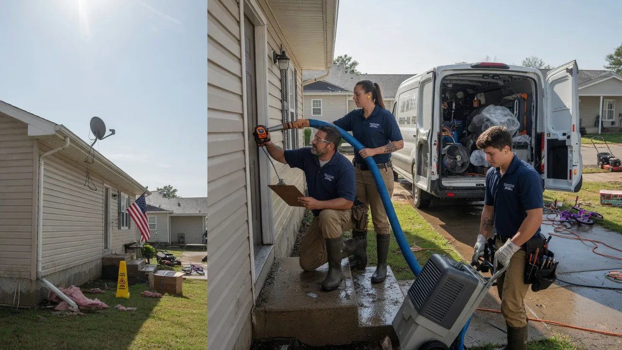 Ceiling Water Damage Restoration in Sutton, WV near me